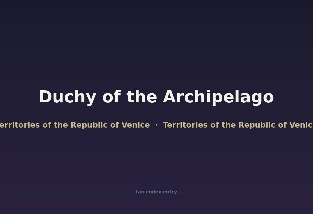 Duchy of the Archipelago