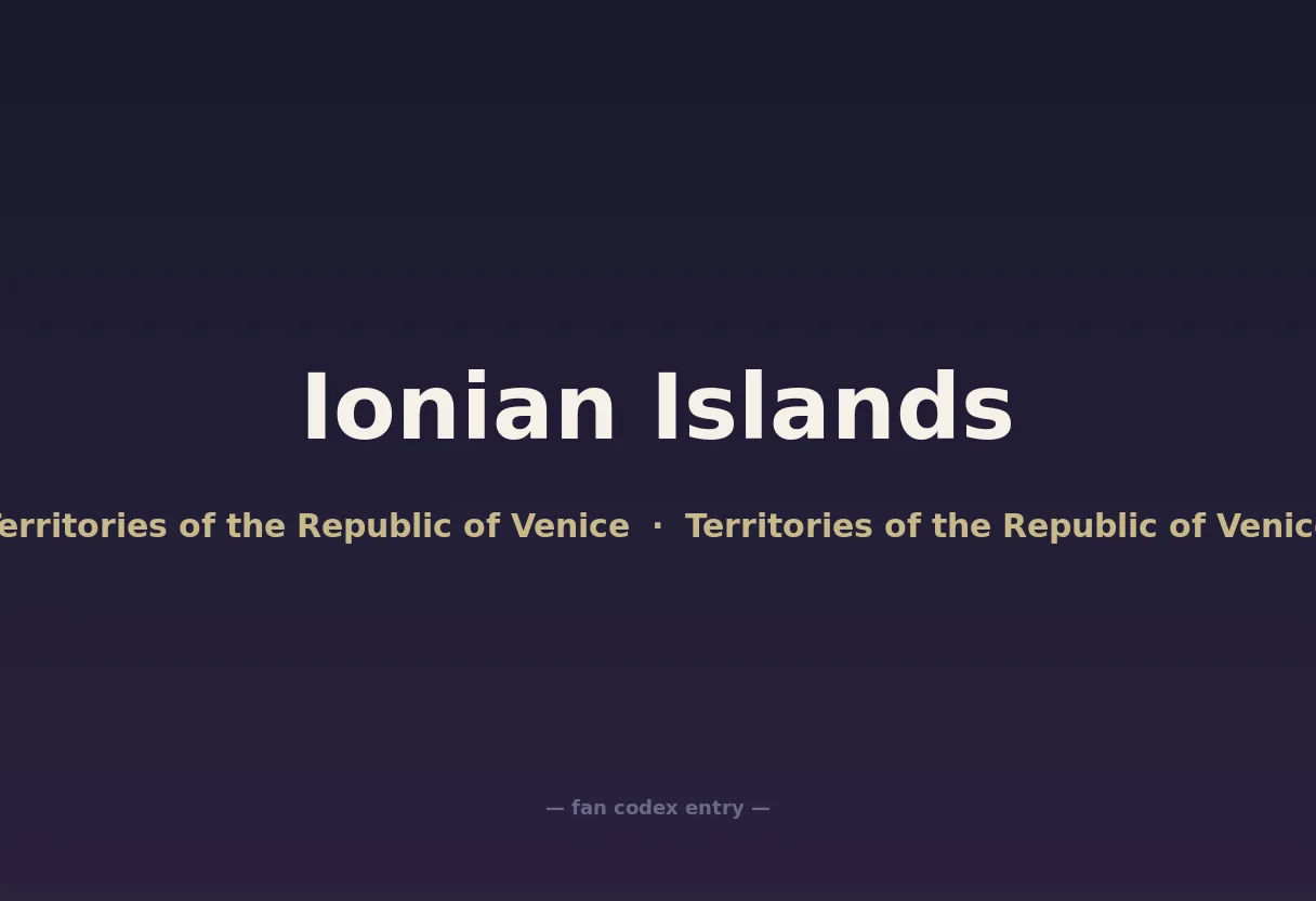 Ionian Islands